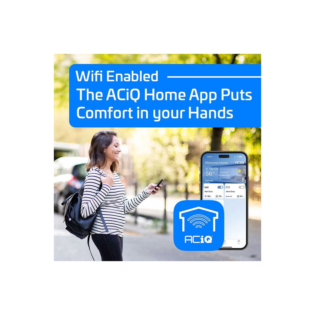 18,000 BTU 23 SEER ACiQ Single Zone Floor Mount Mini Split System | Extreme Series